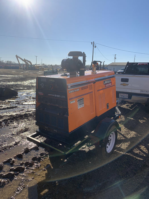 2021 Lincoln Electric Vantage 549X Ready Pak 3, ORANGE (includes trailer, cable rack, fender light kit)