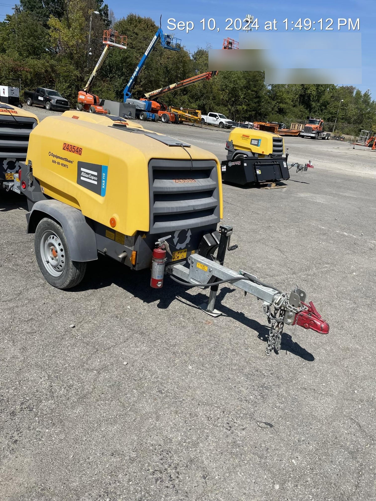 2022 ATLAS COPCO XAS 110