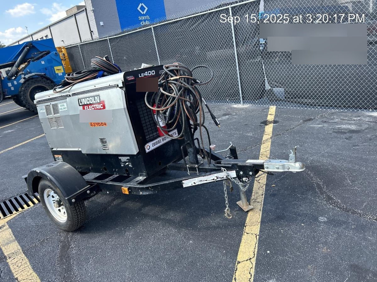 2024 Lincoln Electric LE400 Kubota V1505, Trlr, Cable Rack, Light Kit, ES Decals, T3