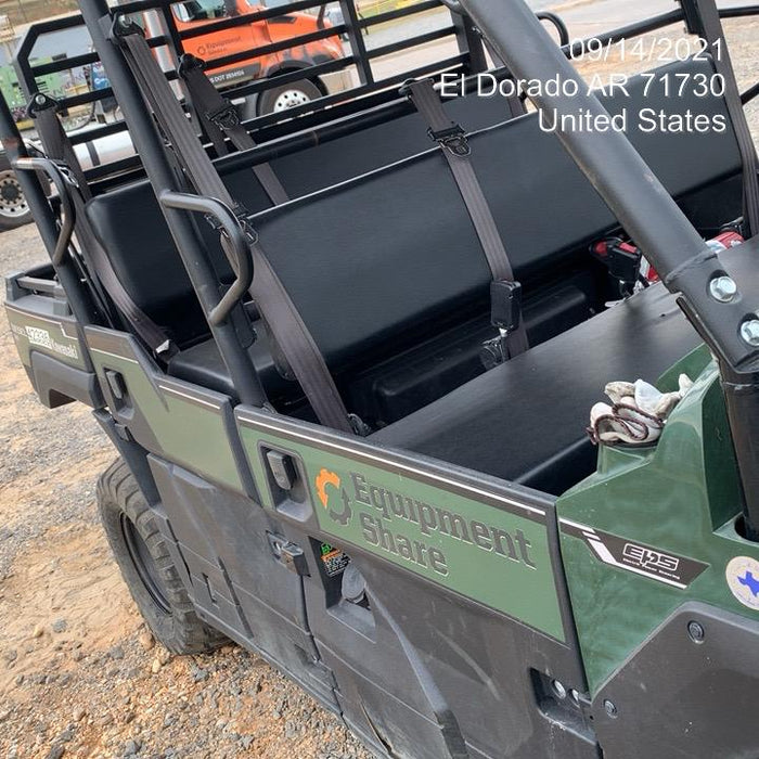 2019 Kawasaki Mule PRO-DXT Standard Options, Backup Alarm, Beacon, Plastic Hard Top, Poly Windshield, Horn Kit