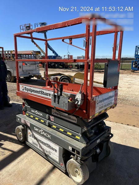 2019 Skyjack SJIII-3219 Standard Options, Trojan Batteries