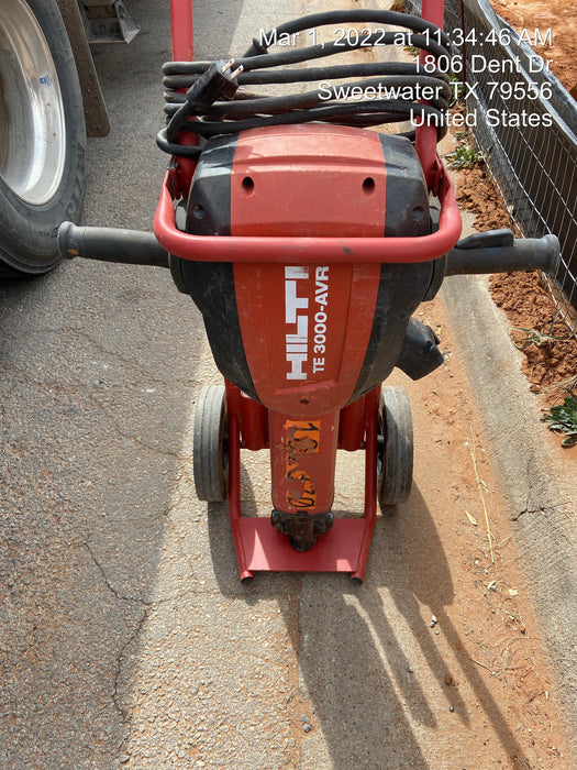 2021 HILTI TE 3000-AVR