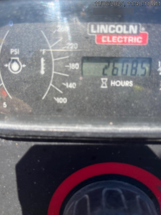 2022 Lincoln Electric Vantage 549X Crosslink Technology, Trailer Mounted, ES Decals, T3