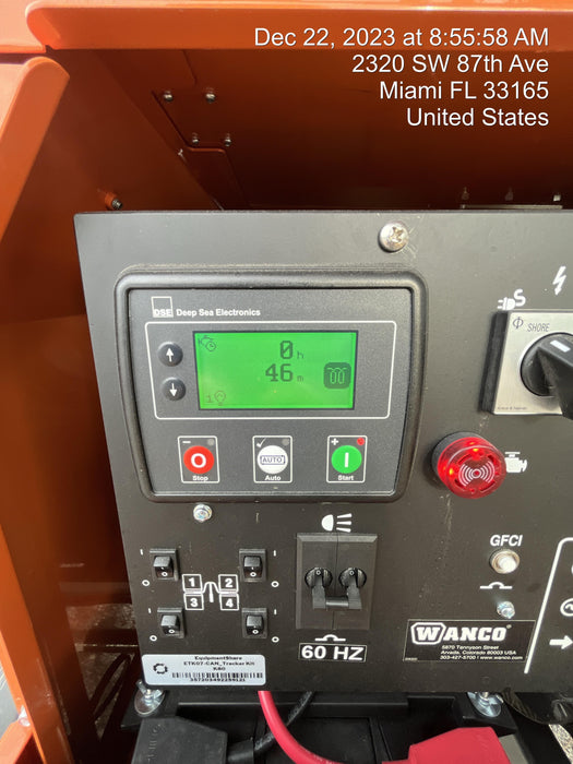 2023 Wanco WLTT-4MM4K Diesel, Deep Sea Controller, Shore Power Plug, Auto Start, (4) 350W LED Floodlights, 4kW Generator, 60 Gal Fuel Tank, 2" Ball, T3