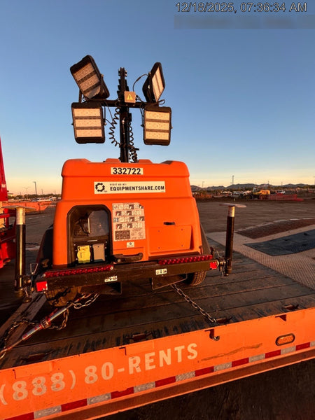 2023 Generac MLT2 Diesel, Flex Switch 120V Input, Powerzone Controller, (4) 320W LED Lights, 4kW Generator, 39.9 Gal Fuel Tank, 2" Ball, T3