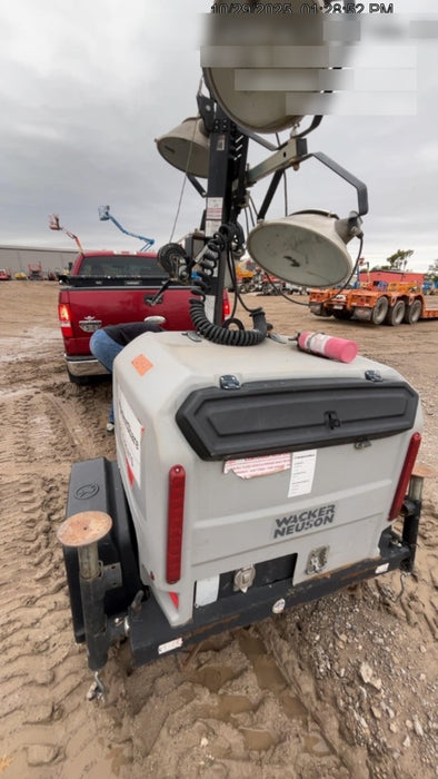 2019 Wacker Neuson LTV6L-MH Wacker Neuson LTV6L Mobile Light Tower w/Fuel Level Sensor Installed
