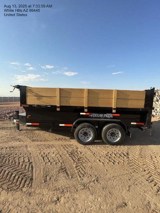 2025 TEXAS PRIDE TRAILERS DT714416KBP