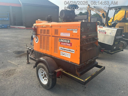 2022 Lincoln Electric Vantage 549X Crosslink Technology, Trailer Mounted
