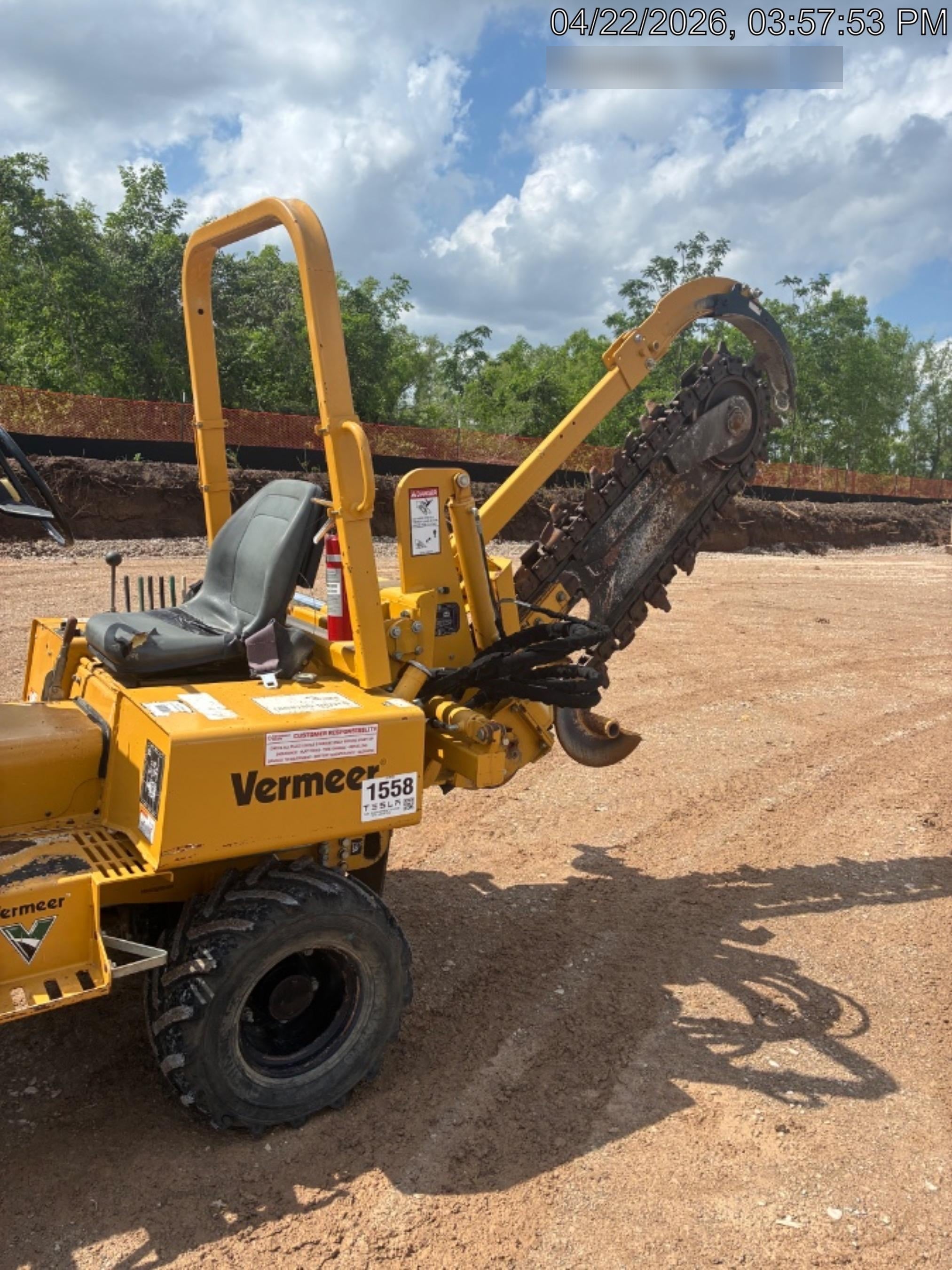 2019 VERMEER RTX450