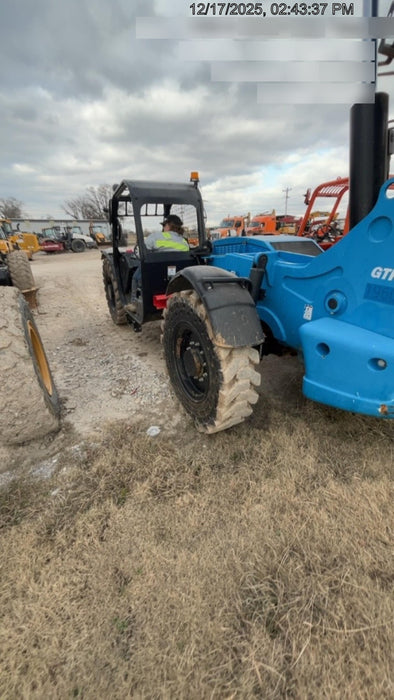 2018 Genie GTH-844 Genie GTH-844 w/ROPS, Work Lights, Solid Tires, RH Cab Mesh, Beacon, 60" Carriage and Forks