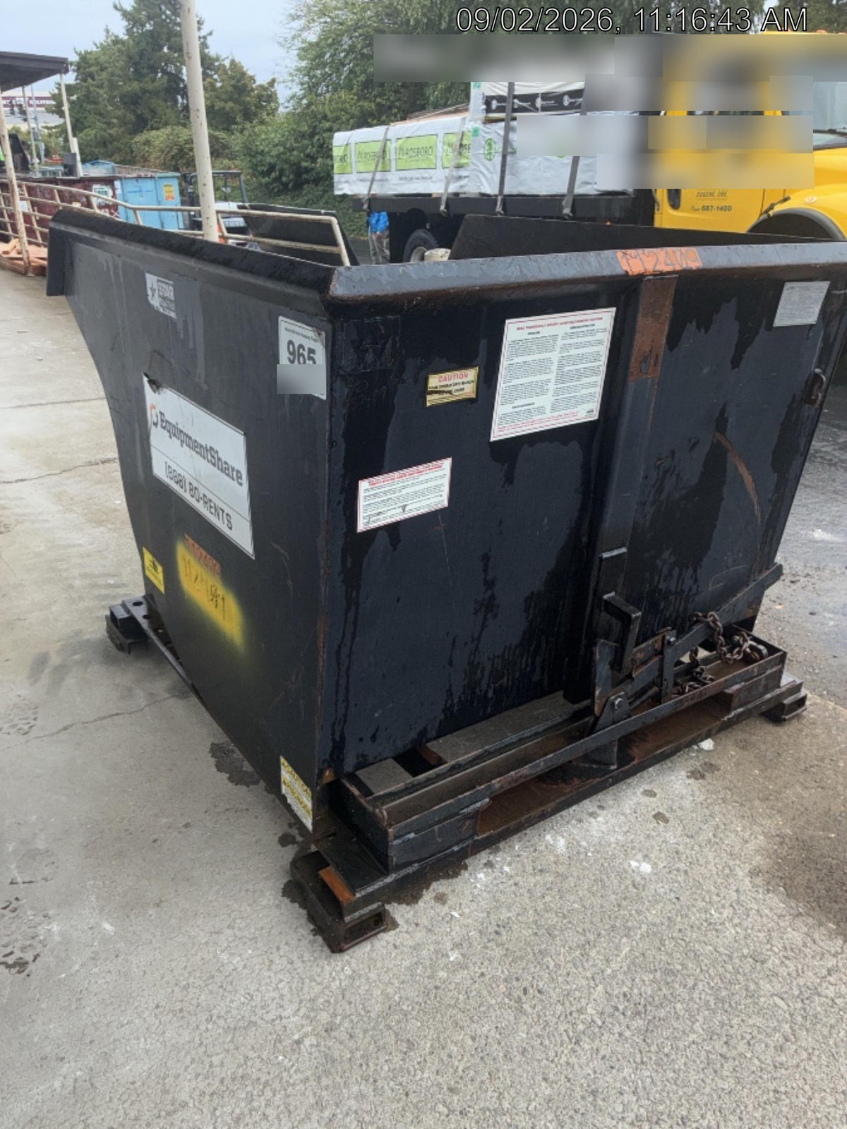 2020 STAR INDUSTRIES M-1820 - Self-Dump Hopper