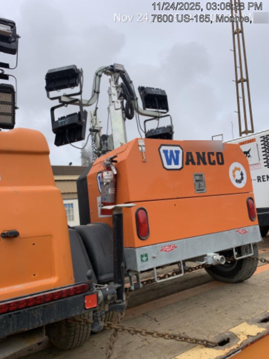 2024 Wanco WLTT-4MM4K Diesel, Deep Sea Controller, Shore Power Plug, Auto Start, (4) 350W LED Floodlights, 4kW Generator, 60 Gal Fuel Tank, 2" Ball, T3