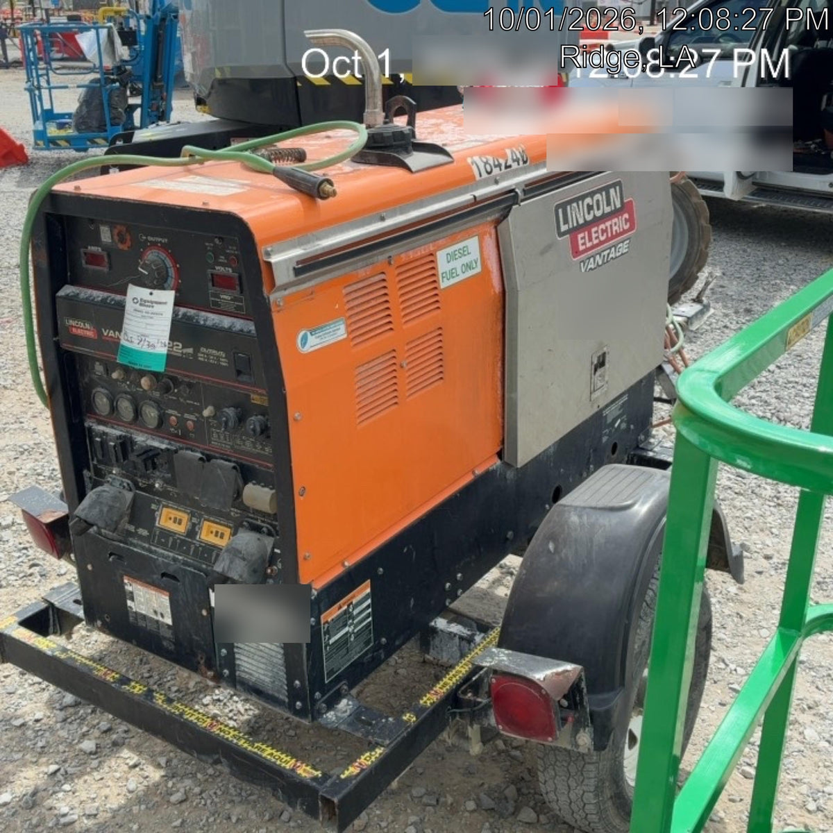 2021 Lincoln Electric Vantage 322 VANTAGE 322 READY-PAK 3
