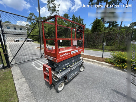 2024 Skyjack SJ3219 Electric Drive, Sld NM Tires, DBcns, RFRails, Power to Platform, T3 + Access Control