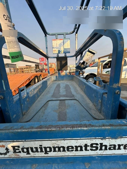 2020 Genie GS-1930 Solid Non Marking Tires, Beacon, Folding rails with half height swing gate, 800W Inverter