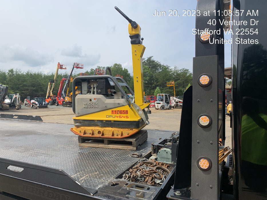 2020 Wacker Neuson DPU4545HEH Walk Behind Reversible Plate Compactor, Diesel