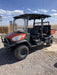 2022 Kubota RTV-X1140W-H Plastic Canopy, Windshield Acrylic Clear, LED Strobe Light, Wire Harness Kit, Back up Alarm