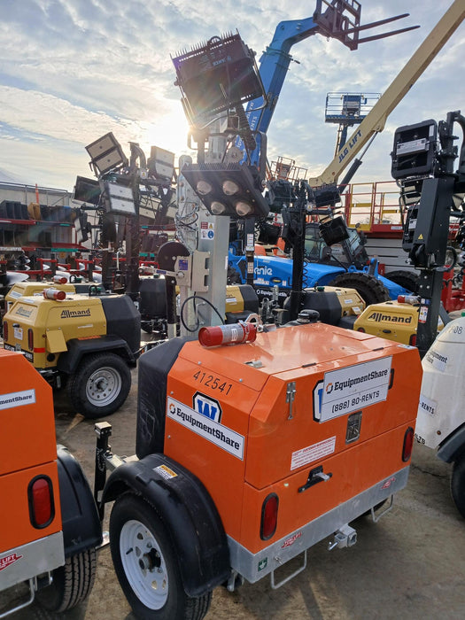 2024 Wanco WLTT-4MM4K Diesel, Deep Sea Controller, Shore Power Plug, Auto Start, (4) 350W LED Floodlights, 4kW Generator, 60 Gal Fuel Tank, 2" Ball, T3