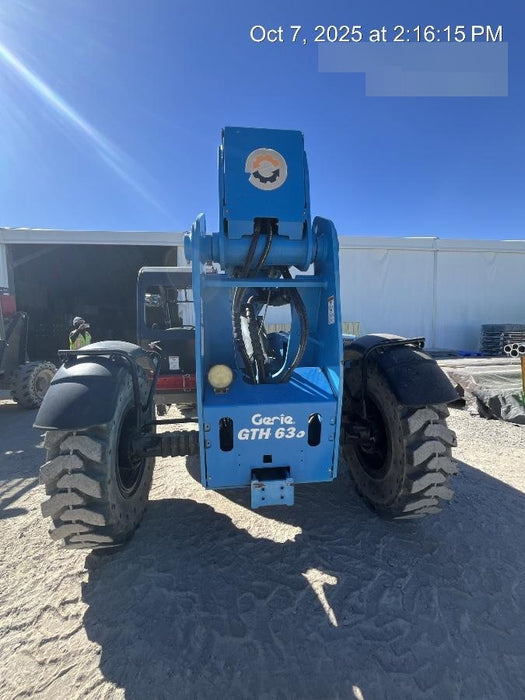 2018 Genie GTH-636 Genie GTH-636 w/Open ROPS, Work Lights, Solid Tires, RH Cab Mesh, Beacon, 48" Carriage and Forks