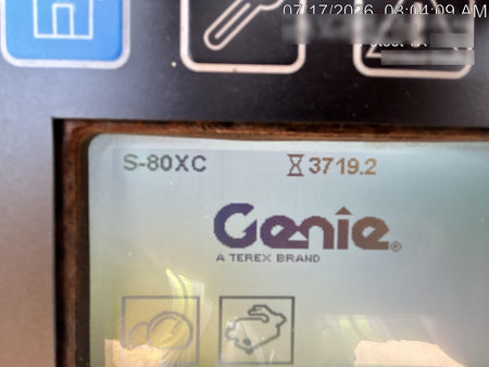 2019 GENIE S-80 XC