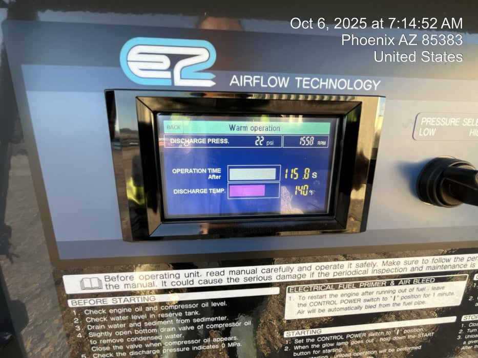 2025 AIRMAN PDSF375DP-6E1