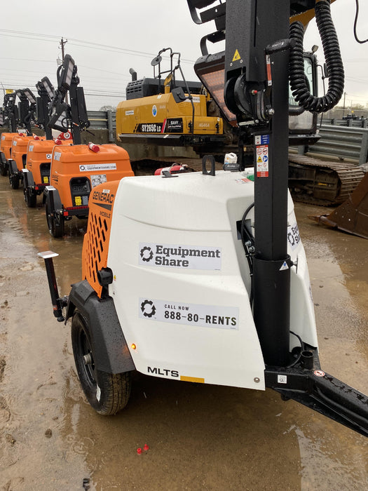 2024 Generac MLT2 Diesel, Flex Switch 120V Input, Powerzone Controller, 
(4) 320W LED Lights, 4kW Generator, 39.9 Gal Fuel Tank, 2" Ball, T3