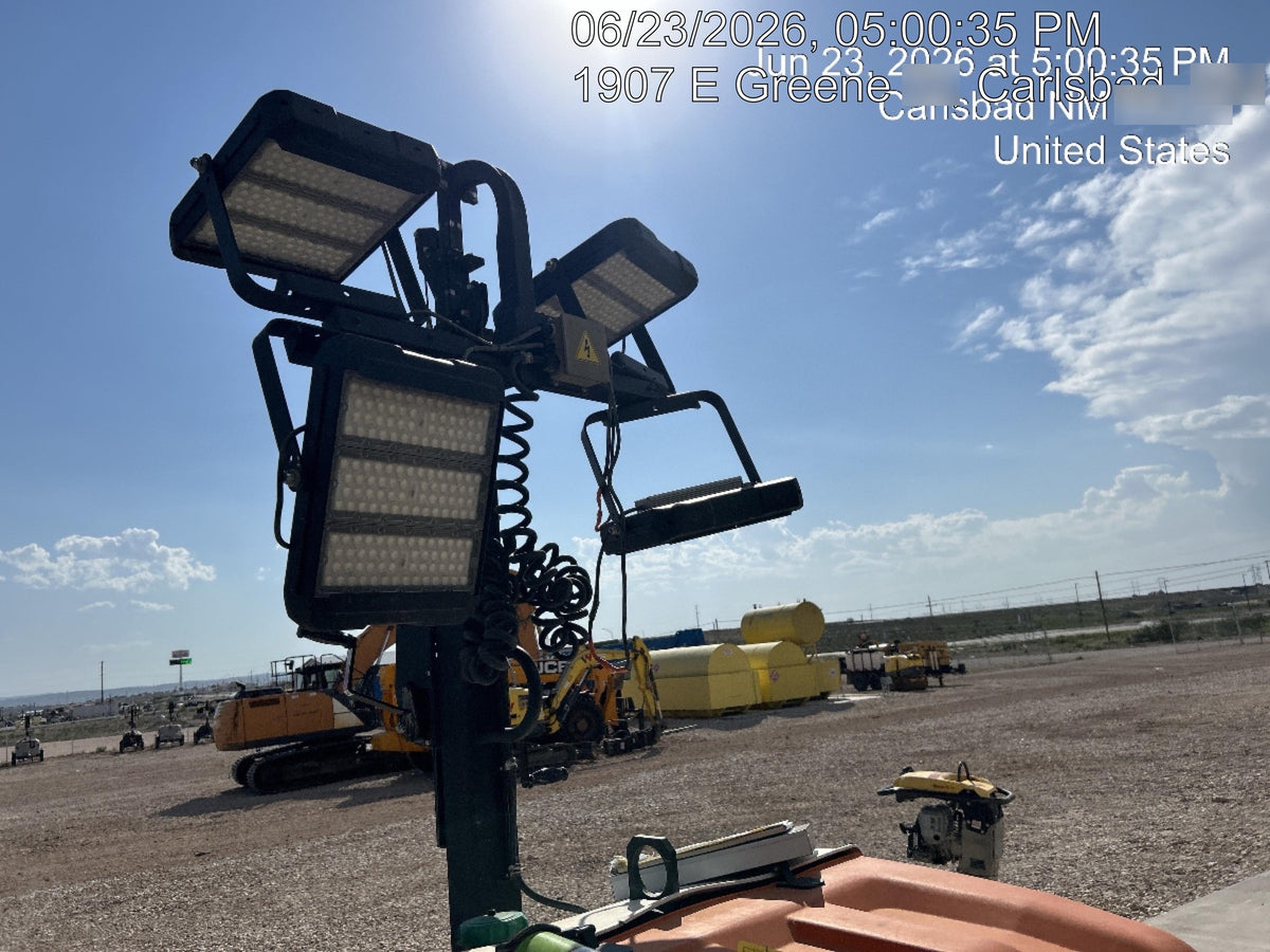 2023 Generac MLT2 Diesel, Flex Switch 120V Input, Powerzone Controller, 
(4) 320W LED Lights, 4kW Generator, 39.9 Gal Fuel Tank, 2" Ball, T3