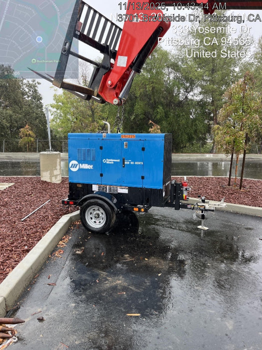 2025 MILLER ELECTRIC BIG BLUE 500