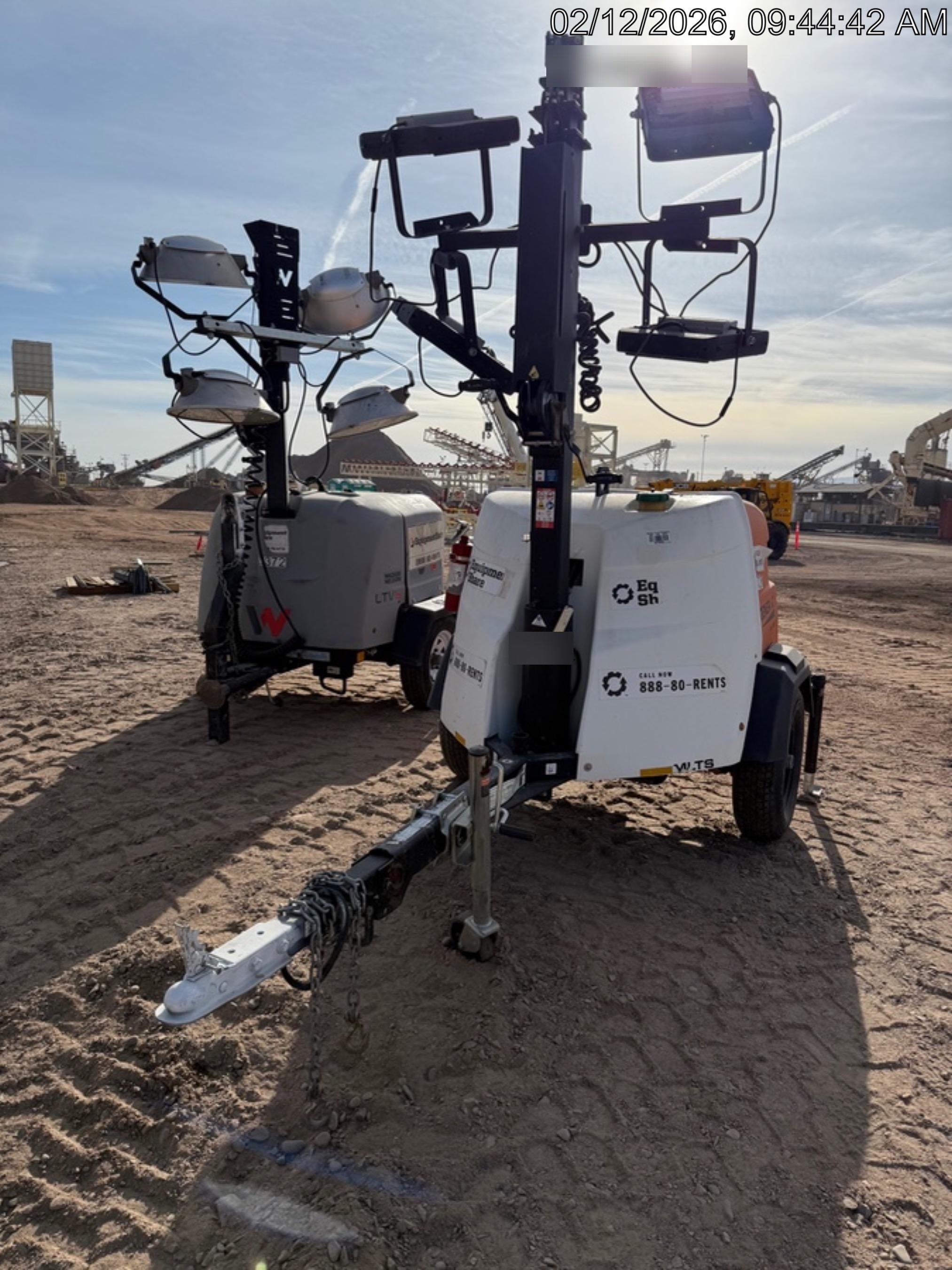 2023 Generac MLT2 Diesel, Flex Switch 120V Input, Powerzone Controller, (4) 320W LED Lights, 4kW Generator, 39.9 Gal Fuel Tank, 2" Ball, T3