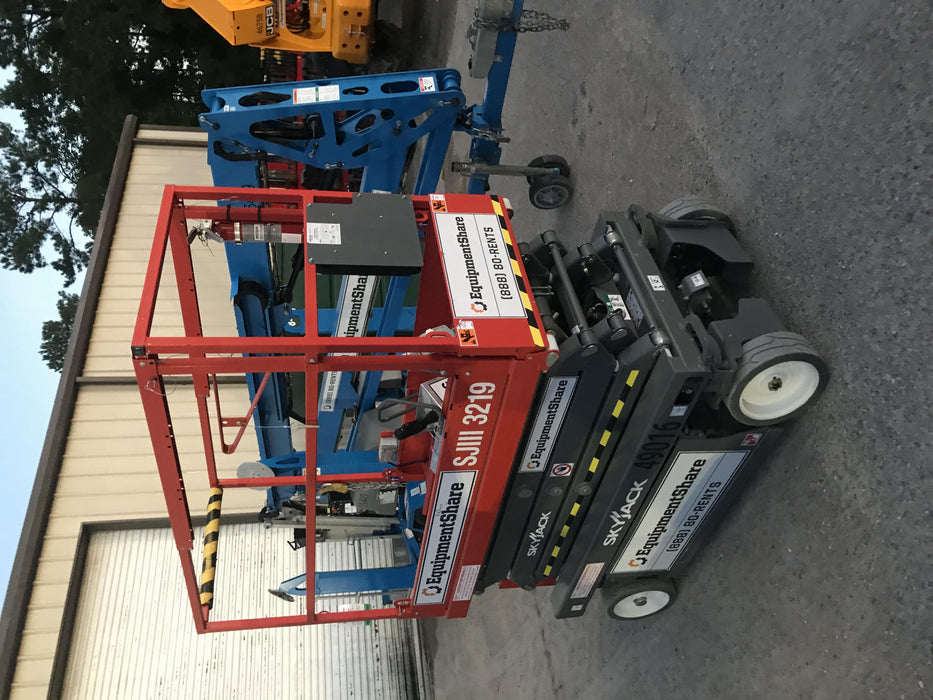 2019 Skyjack SJIII-3219 Standard Options, Trojan Batteries