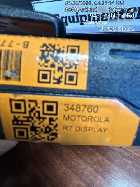 2023 MOTOROLA R7 DISPLAY