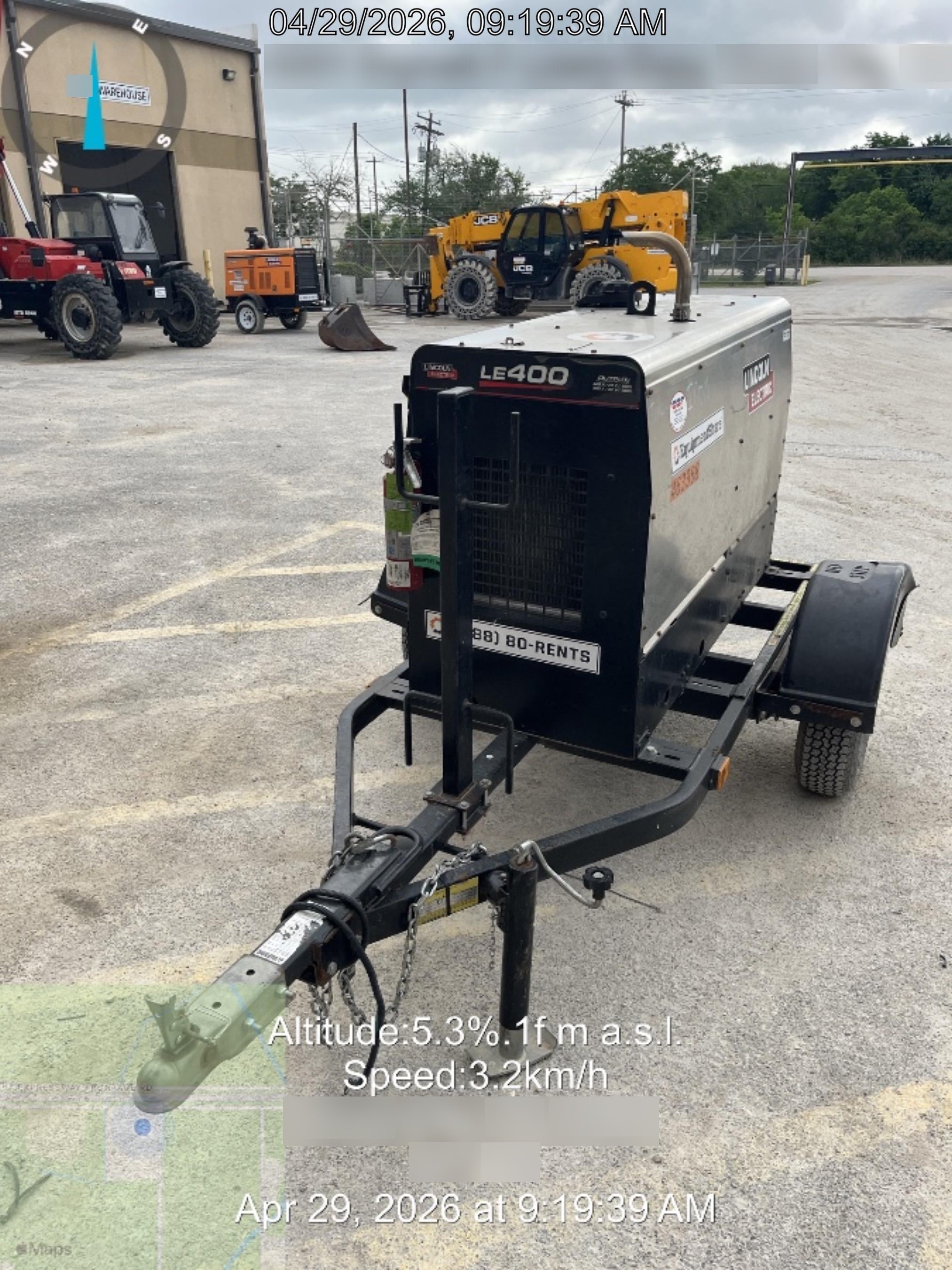 2024 Lincoln Electric LE400 Kubota V1505, Trlr, Cable Rack, Light Kit, ES Decals, T3