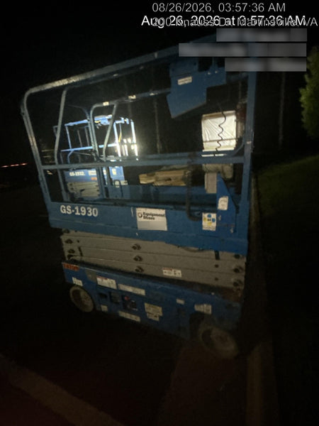 2020 Genie GS-1930 Fixed rails with chain entry gate - Pre A92.20