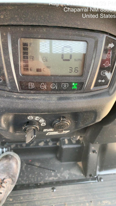 2021 Kubota RTV-X1140W-H Plastic Canopy, Windshield Acrylic Clear, LED Strobe Light, Wire Harness Kit, Back up Alarm