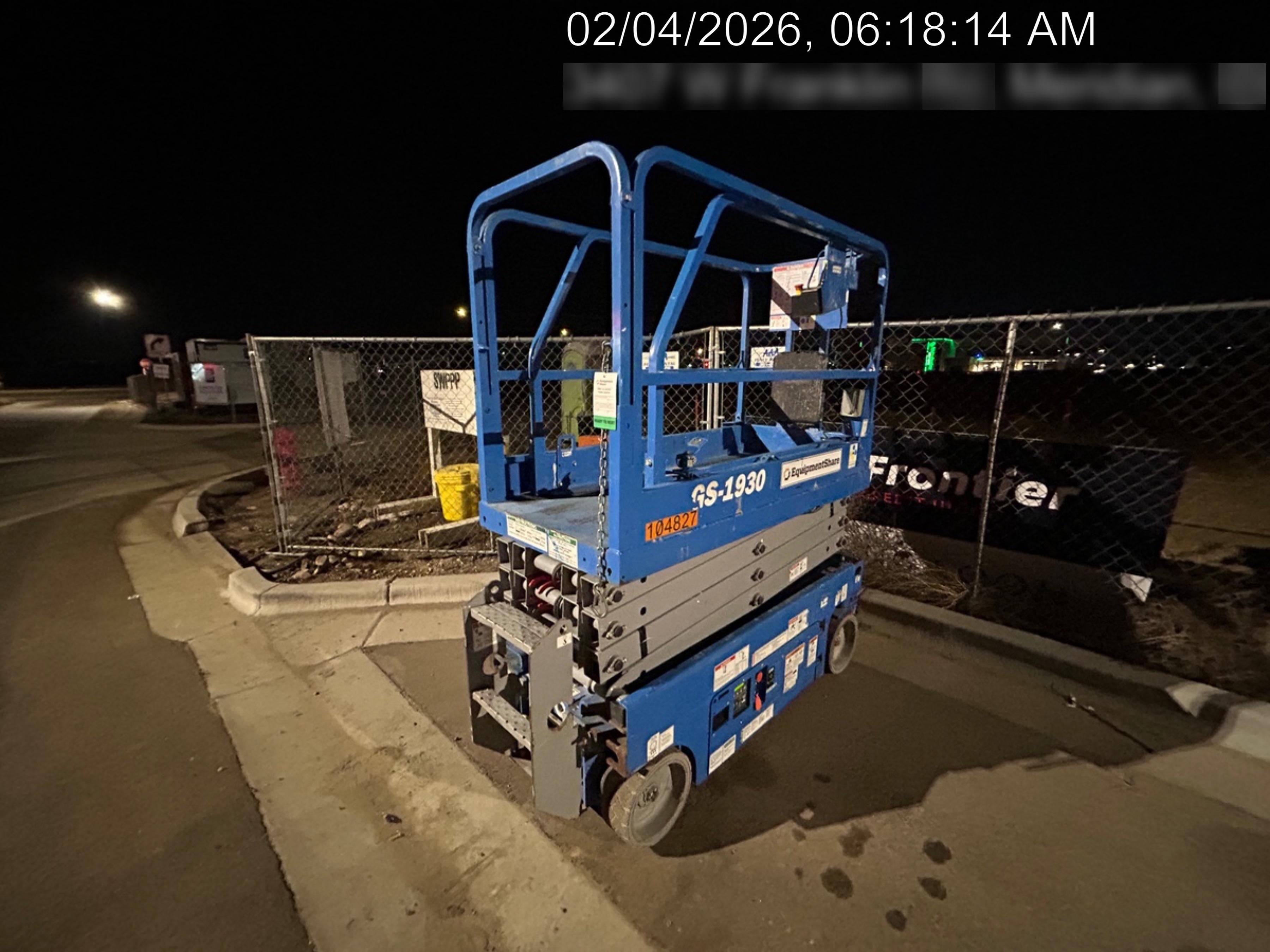 2020 Genie GS-1930 Standard Machine, 800W Inverter