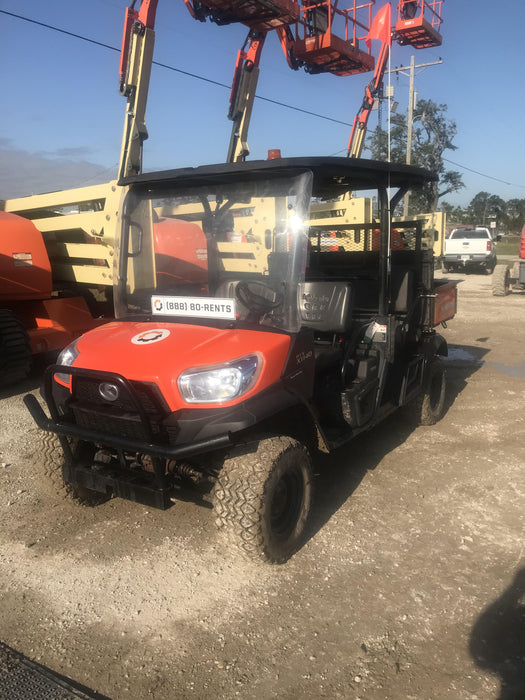 2020 Kubota RTV-X1140W-H Canopy, 4-Seater, Diesel, Windshield Acrylic Clear, Strobe Light, Backup Alarm