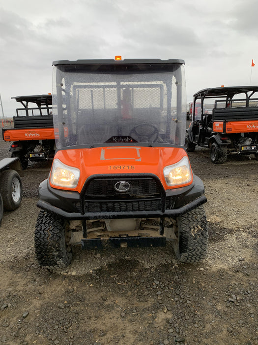 2021 Kubota RTV-X1140W-H Plastic Canopy, Windshield Acrylic Clear, LED Strobe Light, Wire Harness Kit, Back up Alarm