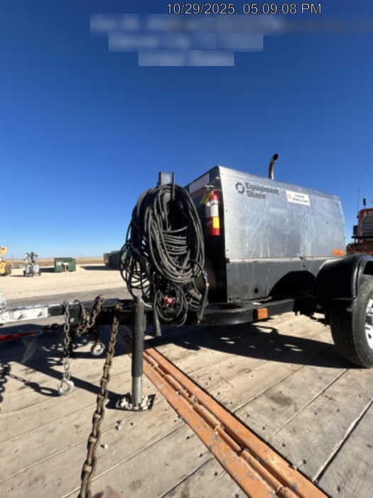 2019 Lincoln Electric Vantage 322 Welder Ready-Pak 3, Two wheel trailer, Fender and Light kit, Cable Rack