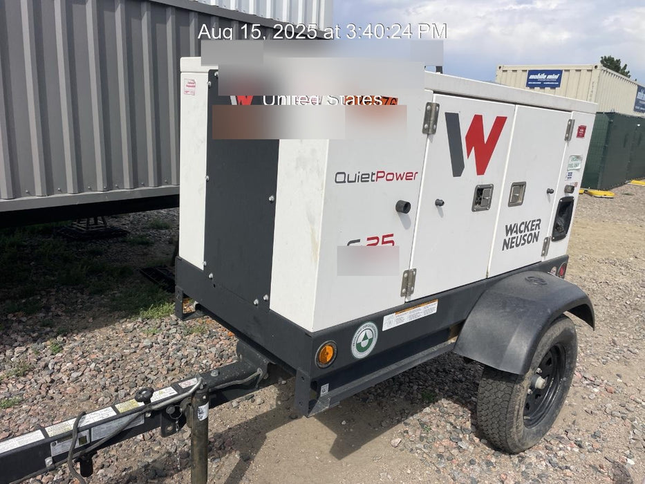 2022 WACKER NEUSON G25