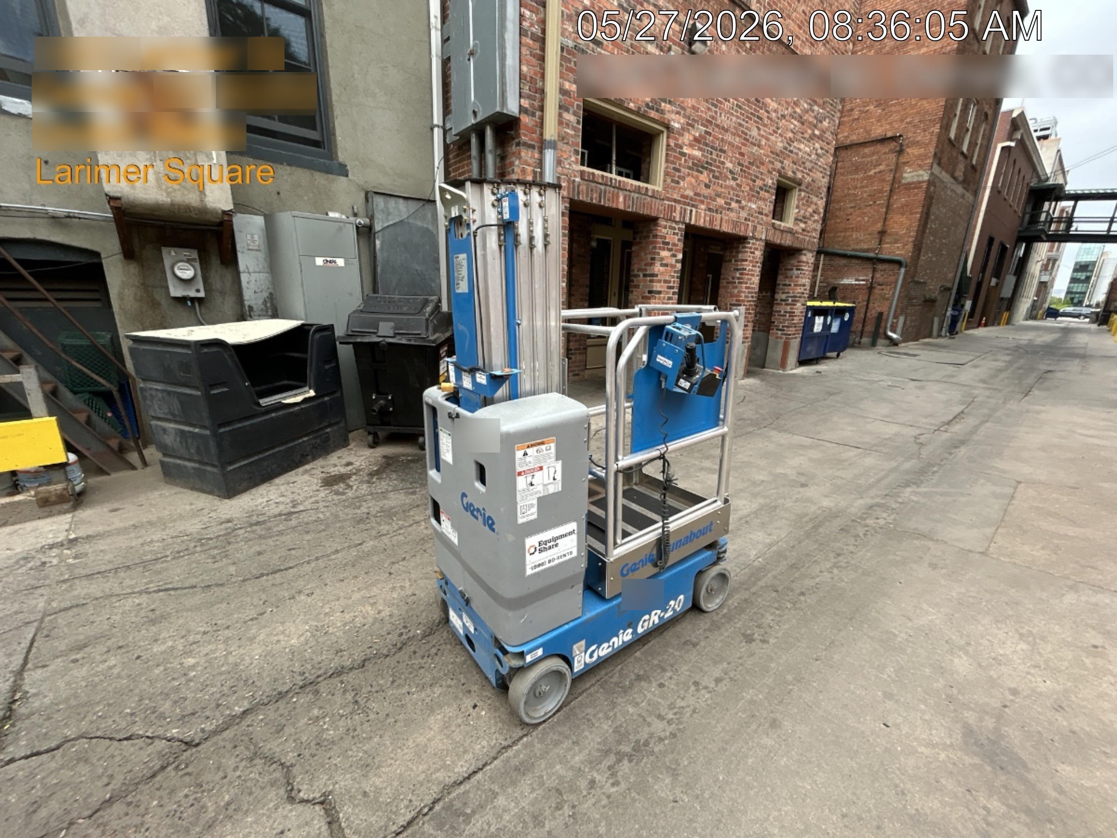 2019 GENIE GR-20