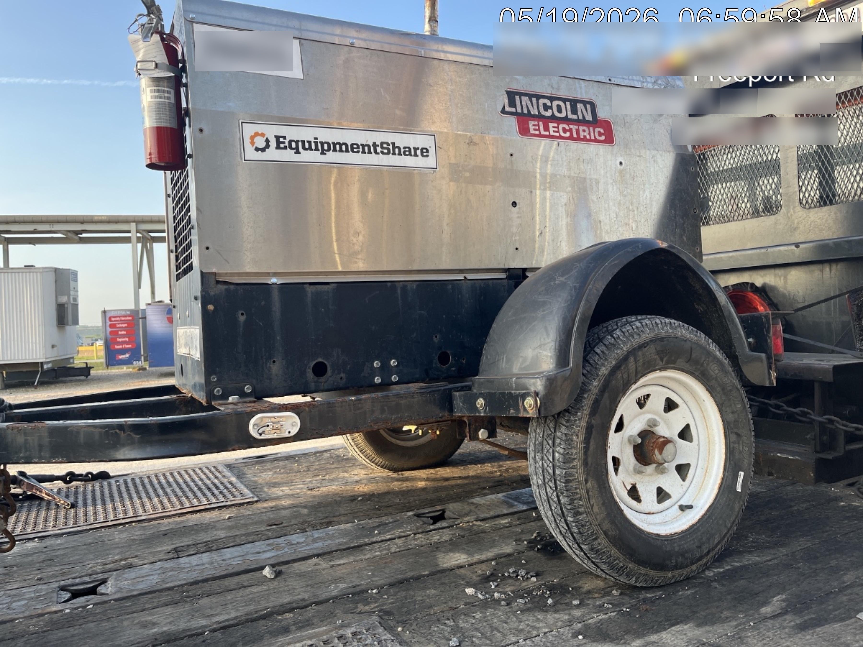 2019 Lincoln Electric Vantage 322 Lincoln Vantage 322 Welder w/Trailer, Light Kit, Cable Rack