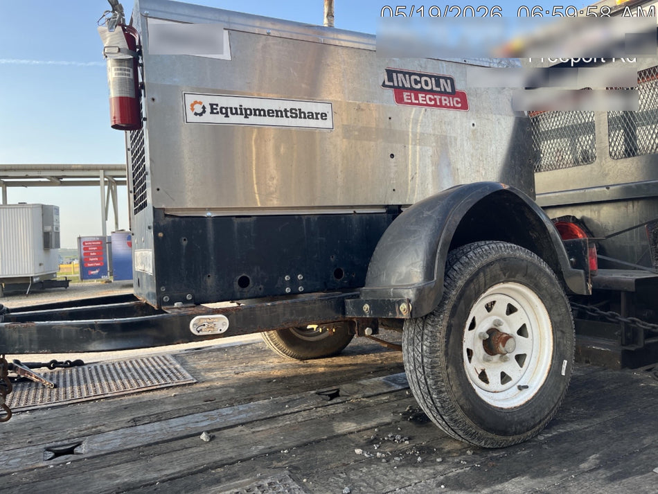 2019 Lincoln Electric Vantage 322 Lincoln Vantage 322 Welder w/Trailer, Light Kit, Cable Rack