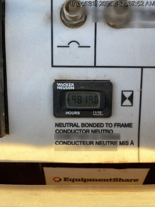 2019 Wacker Neuson LTV6L-MH Standard