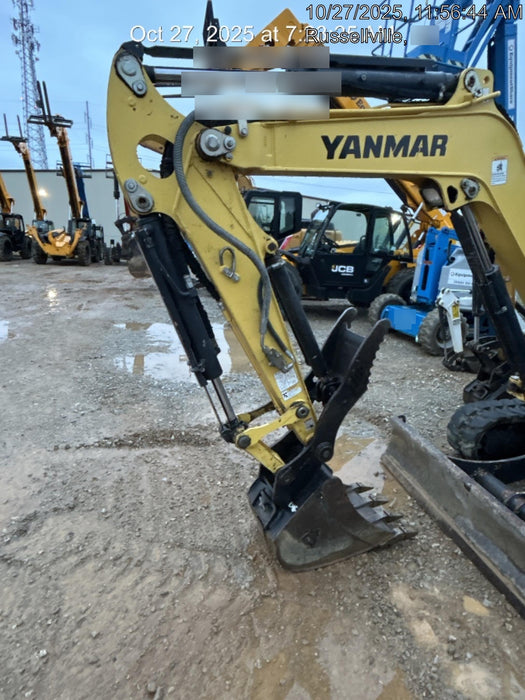 2020 Yanmar ViO35PR Open ROPS / Rubber Track / NO COUPLER