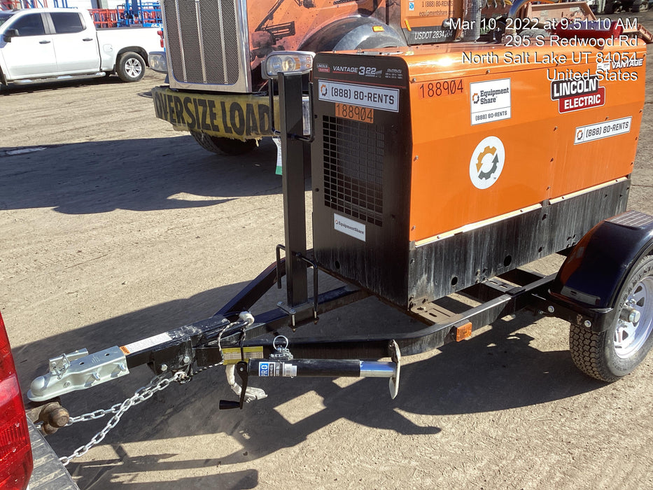 2021 Lincoln Electric Vantage 322 VANTAGE 322 READY-PAK 3