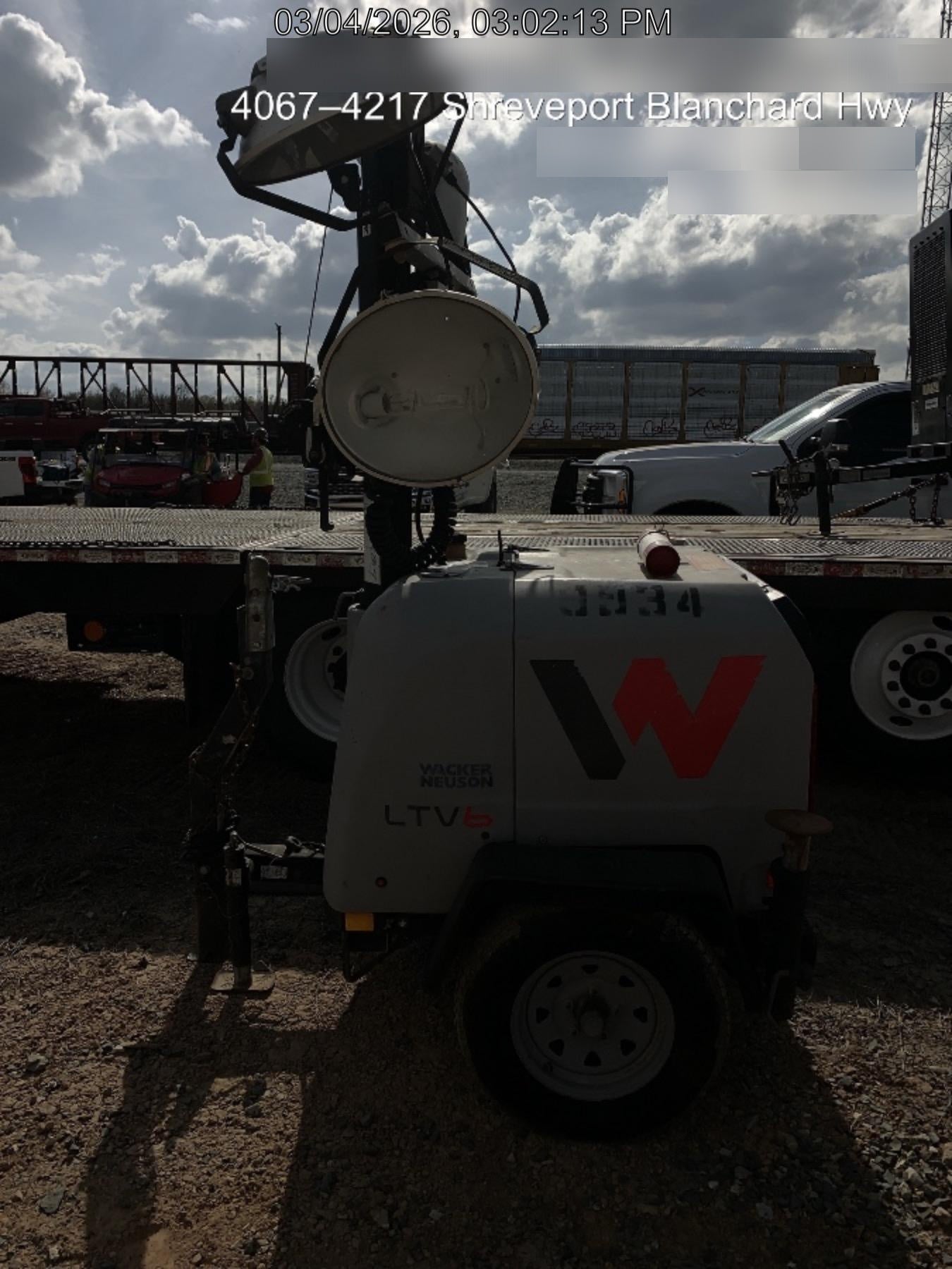 Wacker Neuson LTV6K-MH Wacker Neuson LTV6K Towable Light Tower