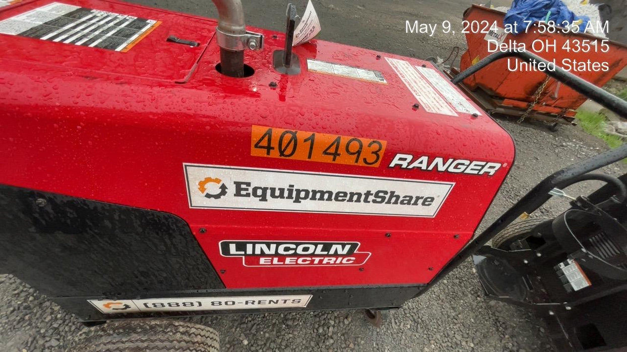 2024 Lincoln Electric Ranger 305 LPG Ranger 305 LPG, Undercarriage, Tank Holder & Strap, 10kw AC Gen, 25hp Kohler LPG Eng