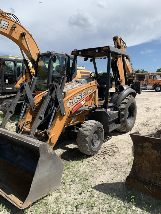 2017 Case 580N EP STANDARD HOE, ROPS, PILOT CONTROLS, AUX HYD