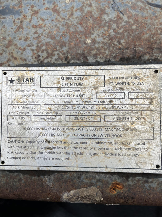 2021 STAR INDUSTRIES M1360B - Star JIB Boom