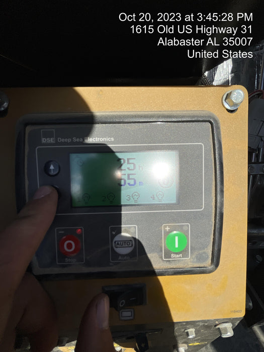 2022 Allmand NLV3GR (4) LED Light Fixture 350W, 23' Vertical Mast, 3kW Prime, Towable, Deep Sea L401, Leveling Jacks, Yanmar T4F 5.8hp